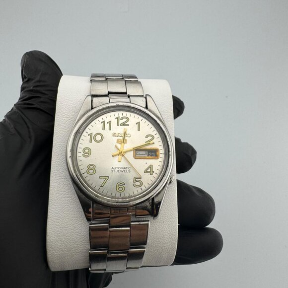 Seiko 5 Automatic 21 Jewels - Vintage Wrist Watch - Made in Japan - Picture 3 of 7